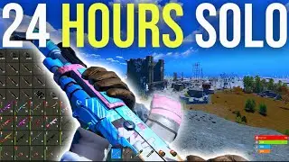 I Played Solo Rust For 24 Hours... - Rust Console Edition