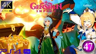 [4K] Genshin Impact The ! Chi of Guyun ! HUGE TREASURE ! QUEST COMPLETED !  (PS4 Pro)