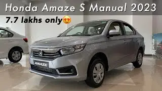 Honda Amaze S Manual 2023: Best Car Under 10 Lakhs?