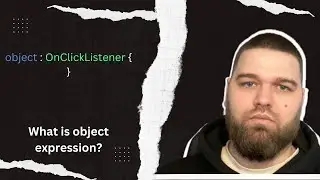 Object Oriented Programming(OOP) - what is  Object Expression?