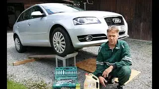 Výměna oleje Škoda Volkswagen Audi 2.0 TDI CR - 1.6 TDI CR - podrobný Návod Jak vyměnit olej doma
