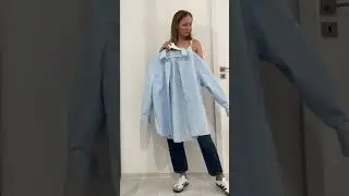 Третья рубашка по выкройке 
