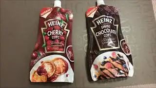 Сладкие новинки от Хайнц: вишневый и шоколадный соусы