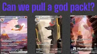 Trying to Pull a god pack from Pokemon 151!