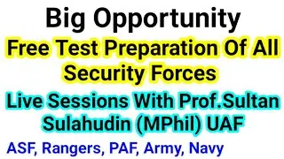 Get All Books In PDF For Free||Written Test PREPARATIONS Of ASF Rangers Army PAF NAVY SI ASI Forces|