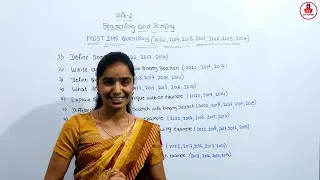 Most Important Data Structure Questions - One day Revise | [2022,2019,2018,2017,2016,2015,2014]