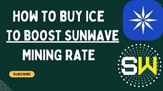How To Buy Ice with Naira For Sunwave Mining Rate Boosting