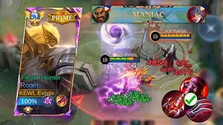 NEW ROGER ATTACK DAMAGE BUILD 2024!! TOTALLY INSANE | MLBB
