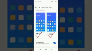 How to hide virtual buttons in redmi phone