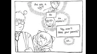 Meeting of the Minds - a Spy x Family/The Disastrous Life of Saiki K Crossover Comic Dub