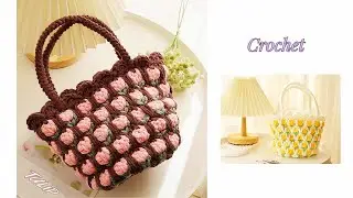 Crochet Borsa a Tulipano