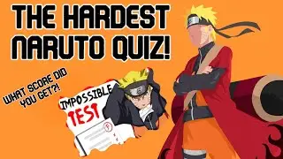 HARD Naruto Quiz - I swear I'm a Naruto veteran!