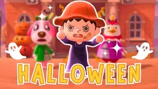 let's play some more ACNH together for Halloween!!
