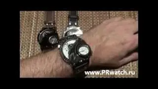 Мужские кварцевые часы Oulm Cool Design Mens
