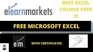 FREE Certification Courses | Advance Microsoft Excel | Free Course with Free Certificate | Student