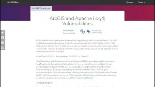 How to run Esri's Log4j Mitigation Script for ArcGIS Enterprise