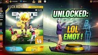 FREE FIRE LOL EMOTE UNLOCK TRICK 💥 