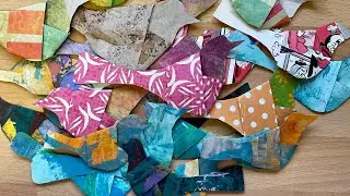 Easy folded paper birds quick tutorial