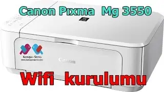 Canon Pıxma Mg 3550 Wifi Kurulumu