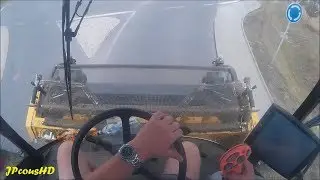 Jízda s New holland FR500 | cabin GoPro view
