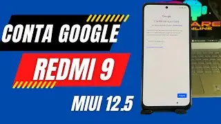 Remover conta Google Redmi 9 MIUI 12.5, Android 11