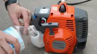 Обзор мотокосы Husqvarna 128R