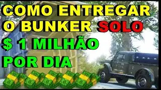 GTA 5 ONLINE COMO ENTREGAR O BUNKER SOLO E GANHAR $2 MILHÃO POR DIA DICAS PRA INICIANTES