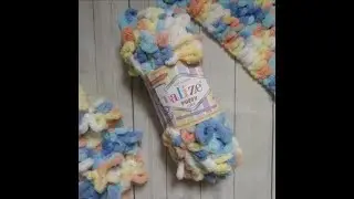 Пряжа для вязания без спиц и крючка: обзор Alize Puffy