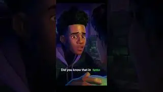 Did you know that In "Spider-Man Across the spider"..... #shorts