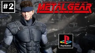 Metal Gear Solid (1998) PS1 Прохождение с озвучкой RGR Studio #2 ►(HARD)