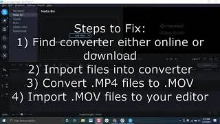SOLUTION / HOW TO FIX: Mavic Air 2 Video Files Not Importing To Video Editor