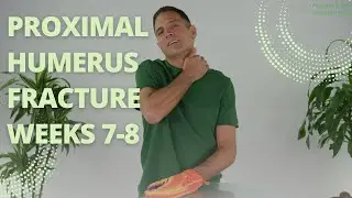 Proximal Humerus Fracture Weeks 7-8 | + Slider Shoulder Exercises on Countertop | Phase VI