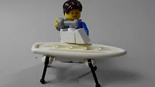 LEGO TUTORIAL | How to Build a Ironing Board
