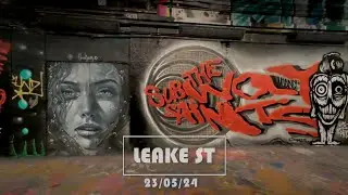 Graffiti & Street Art Leake Street London 23rd May 24 in 4k