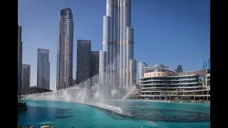 The Dubai Fountain visited by Purple Blossom Therapy #dubaifountainshow #dubaifountain #dubailife