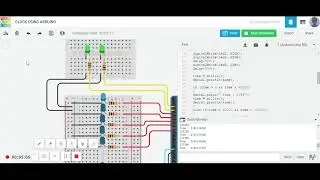arduino code CLock Tinkercad