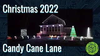 2022 Christmas Lights | Sia  - Candy Cane Lane