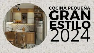 ¿Cocina pequeña? Te las tengo, Y BONITAS!!! - Diseño de Cocinas 2024.