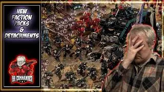 New Blood Angels Faction Packs + Detachments!