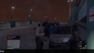 GTA5 Online Let's play - crowbar fight