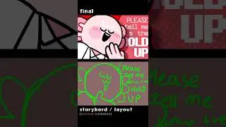 IBITBT animation vs animatic 