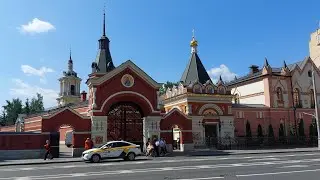 Прогулки по Москве. Иду в Покровский монастырь к Матронушке. Часть 3. Монастырь.