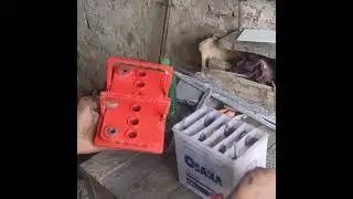 Dead Battery Restoration #deadbattery #batteryrepair #batteryrecycling #leadacidbattery #battery