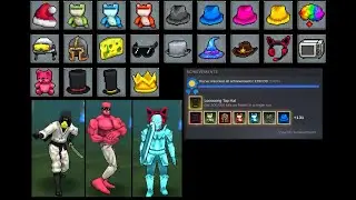 All hats in Megabonk, get them by editing the save file (Guide) + Showcase