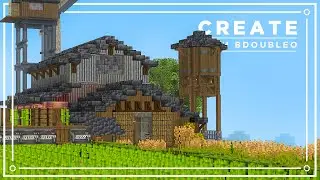 EXTREMELY Complicated Gunpowder Farm :: Minecraft Create Mod