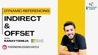 How to Use Indirect & Offset function in Excel | Dynamic Validation | Microsoft certified institute!