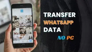 [100% Works!]How to Transfer WhatsApp Business Messages from Android to iPhone in 2024!! | NO PC