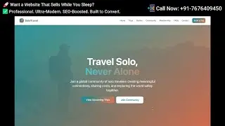 Build a Travel Community Website with Tour Bookings