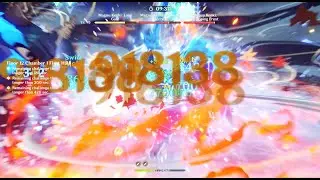C1 R1 Hu Tao One shot 3 Kenki | 4.6 Spiral Abyss