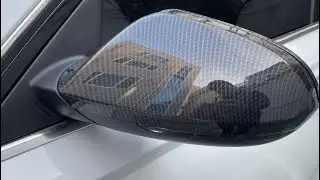 Карбоновые зеркала с Али Экспресс/Carbon mirrors with AliExpress.    